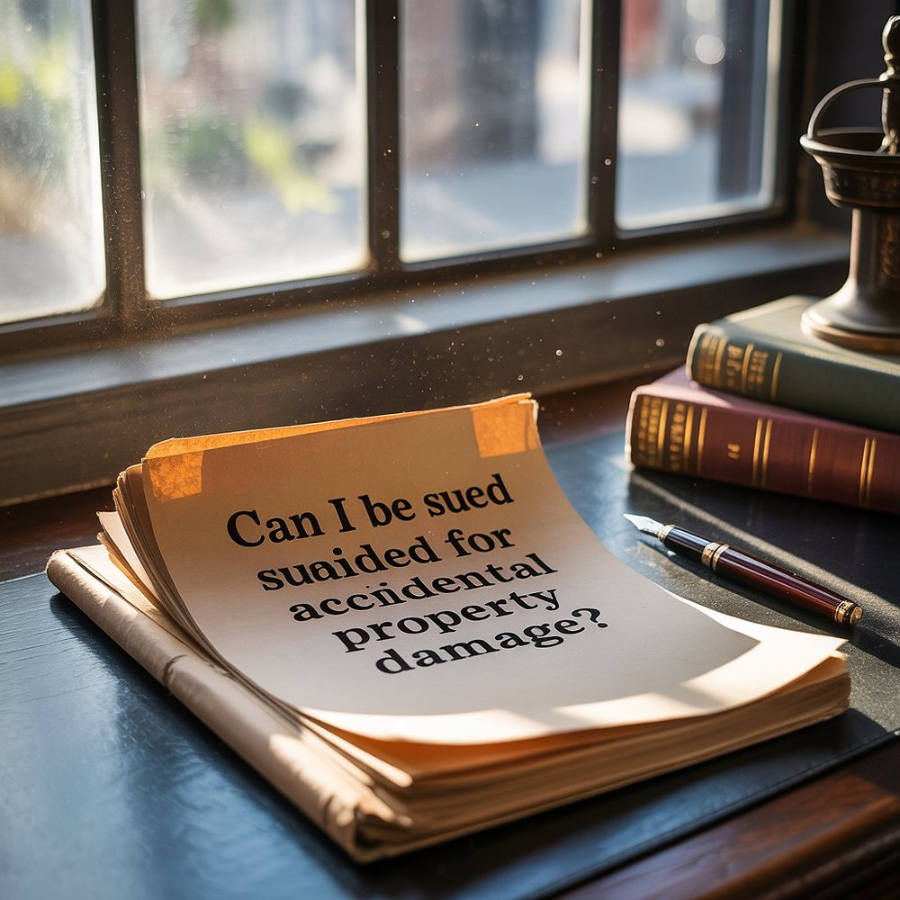 Can I Be Sued for Accidental Property Damage in Melbourne?
