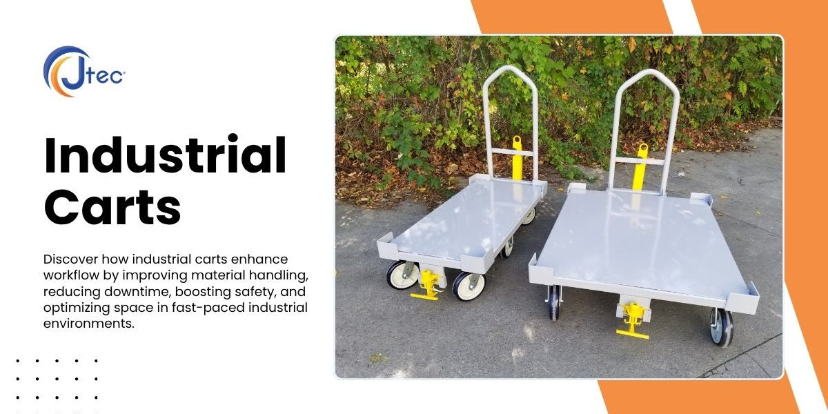 How Do Industrial Carts Help in Improving Workflow?