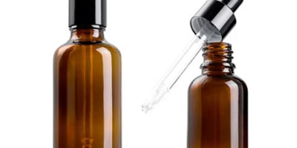 Amber Dropper Bottles That Enhance Brand Perception