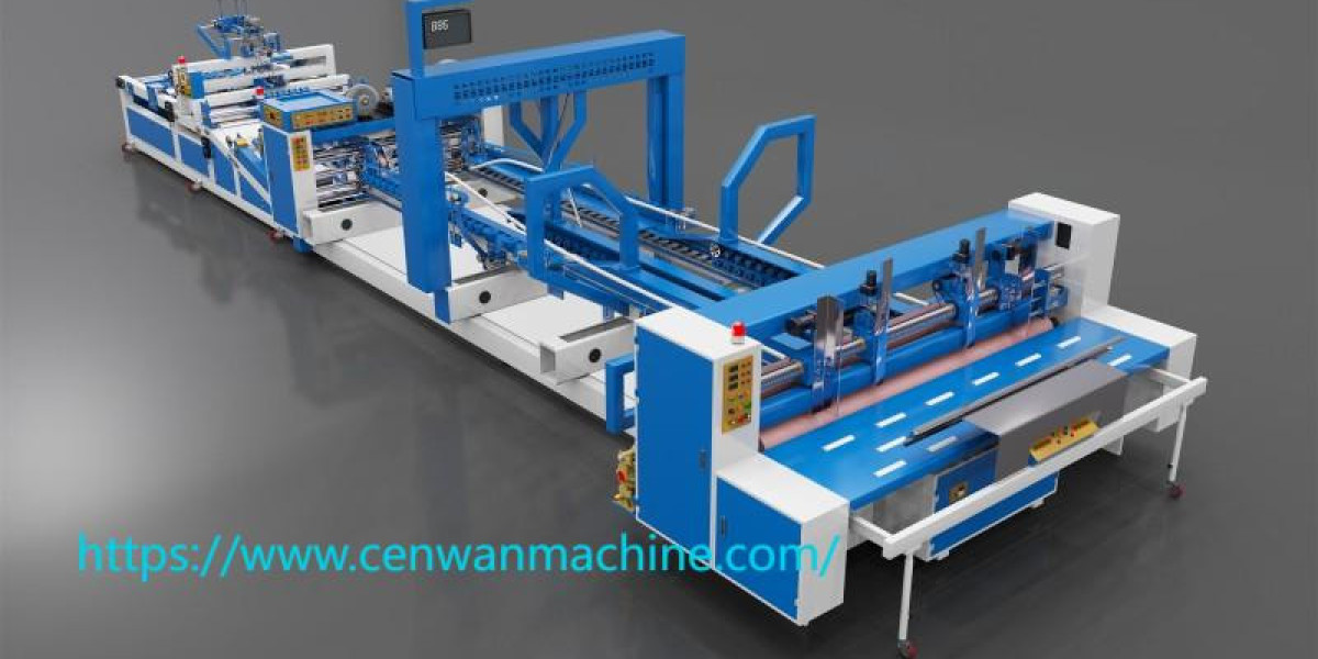 Versatile Folder Gluer Machine for Cosmetic and Pharma Packaging