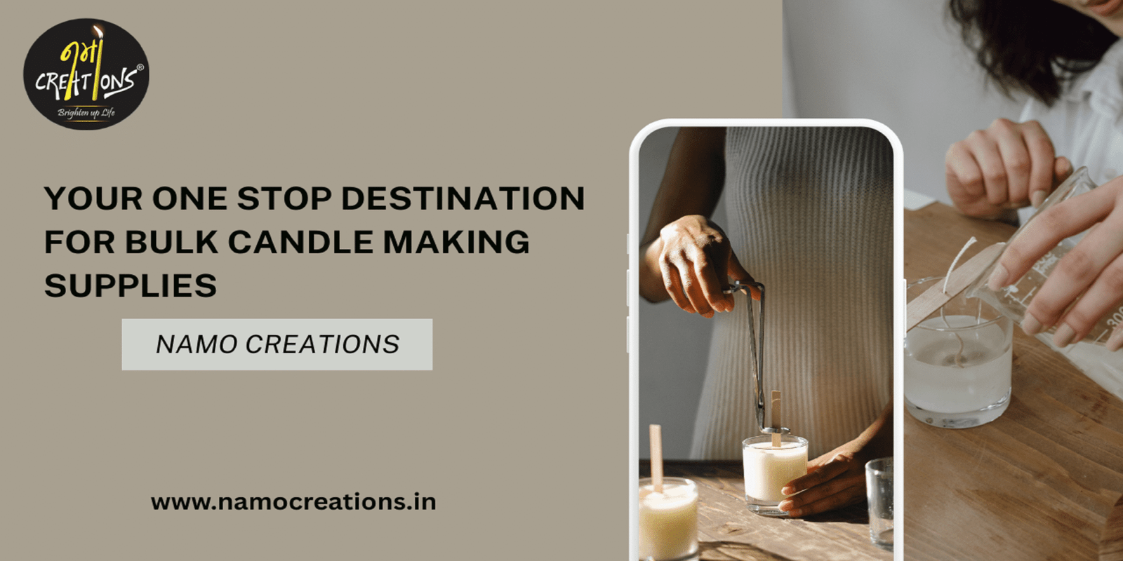 One Stop shop for Bulk Candle Making Supplies – Namo Creations