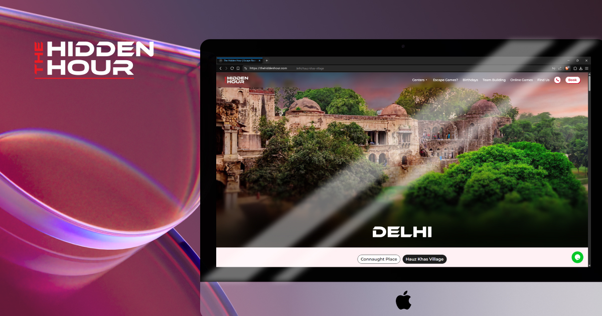 The Hidden Hour | Best Escape Room in Hauz Khas Delhi