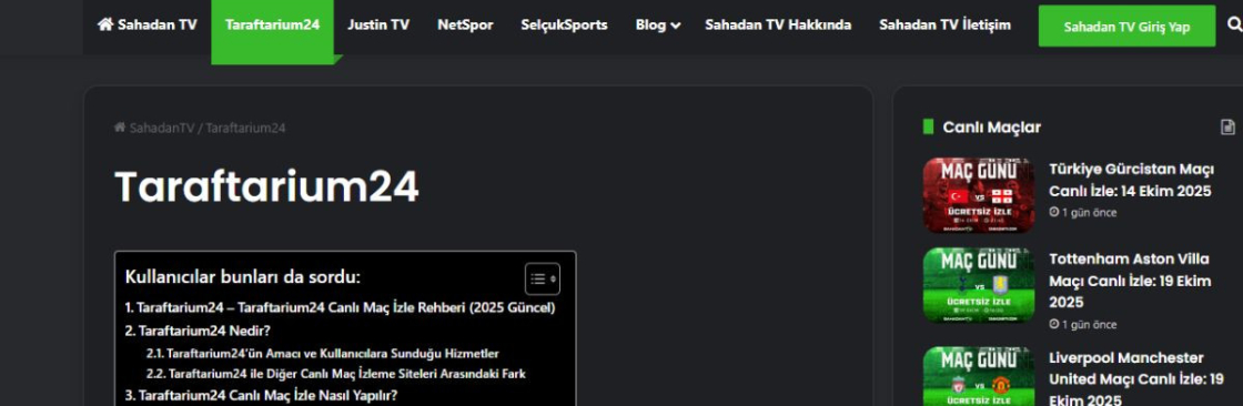 taraftarium24 A Cover Image