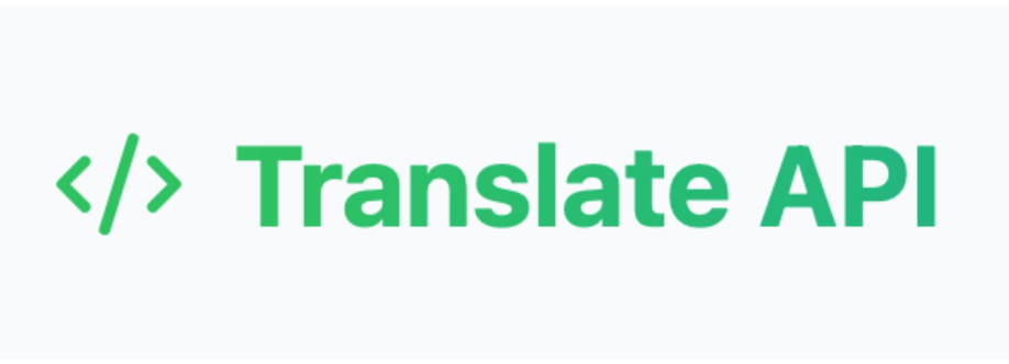 Translate API Cover Image