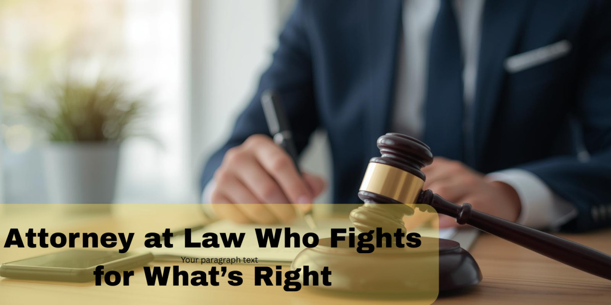 Attorney at Law Who Fights for What’s Right