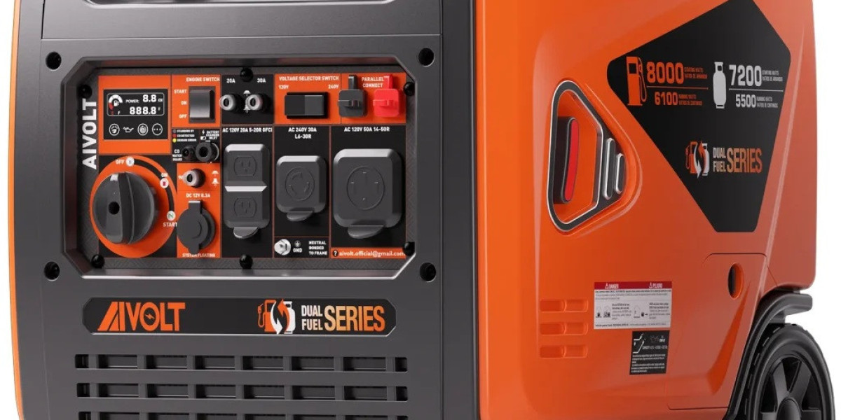AIVOLT 8000W Dual Fuel Generator: Durability Meets Affordability
