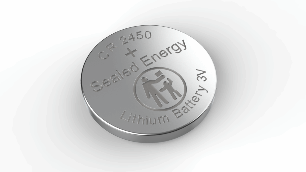 Buy CR2450 Lithium Coin Cell Battery - 3V Lithium Button Cell
