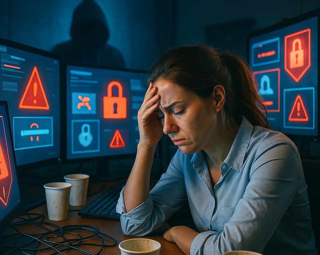 Cybersecurity Burnout: Tired, Wired, & Vulnerable - Adventures of a Sage