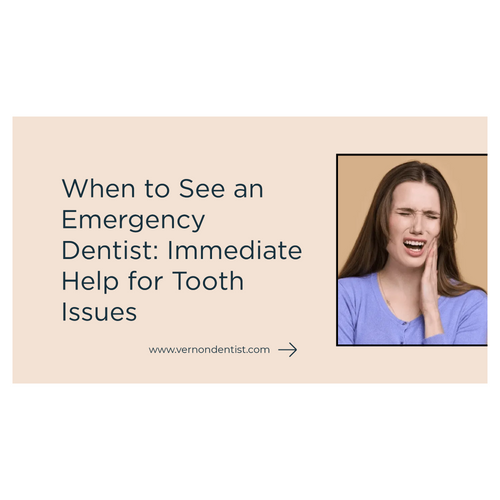 When to See an Emergency Dentist: Immediate Help for Tooth Issues