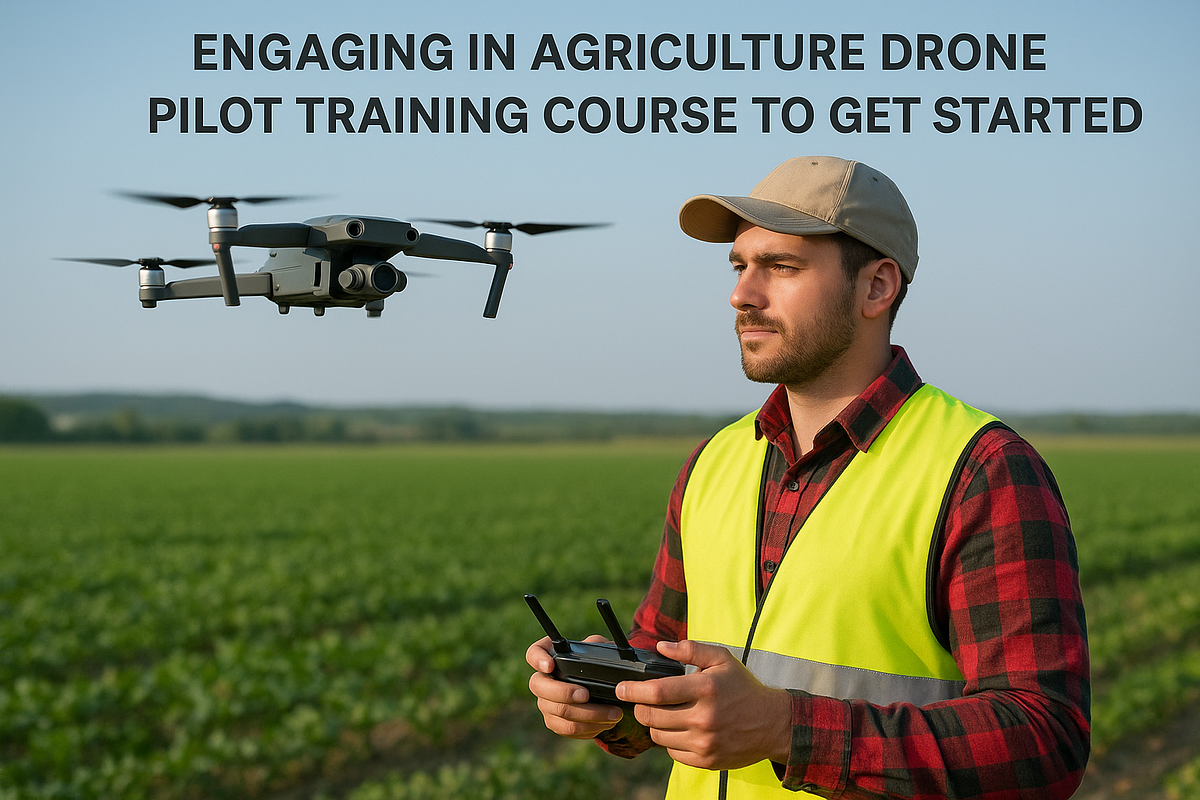 Engaging in an Agriculture Drone Pilot Training Course to Get Started | Medium