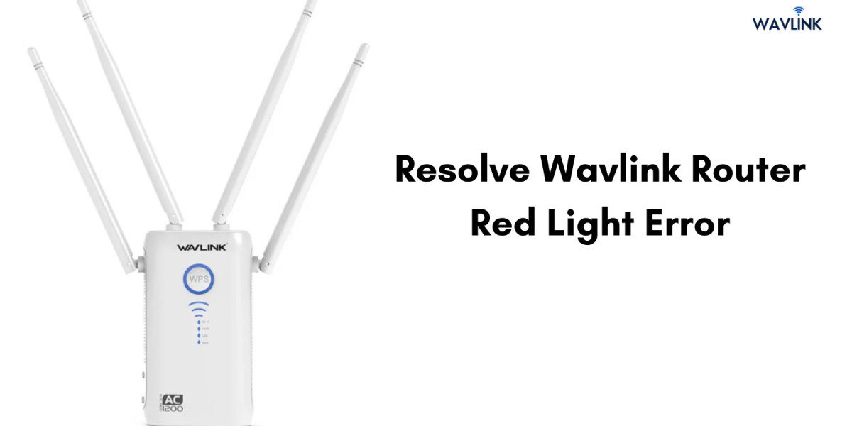 Step-by-Step Guide to Resolve Wavlink Router Red Light Error