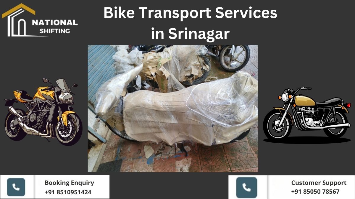 Bike Transport Service in Srinagar | Safe and Fast