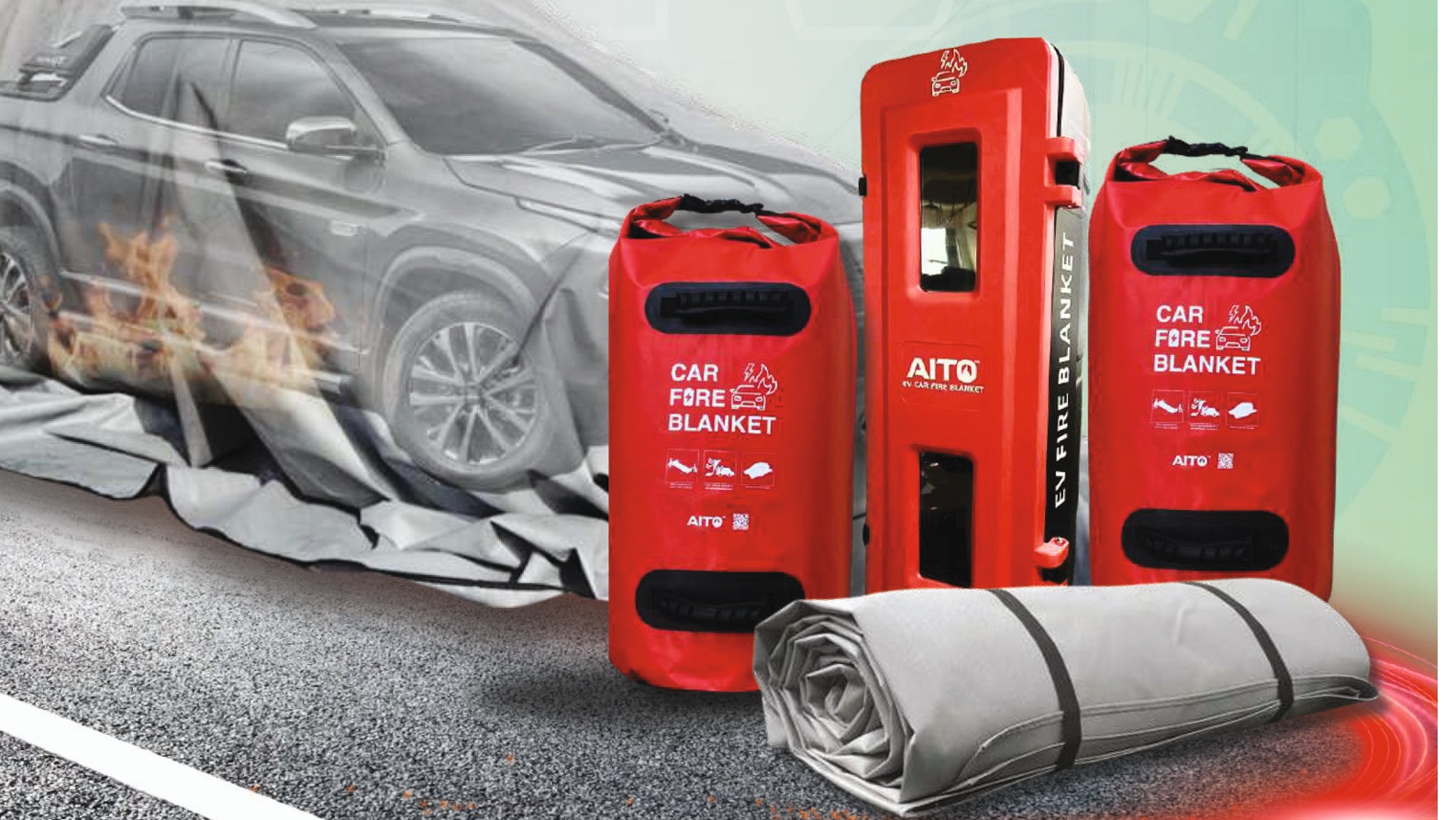 Ev Car Fire Blanket