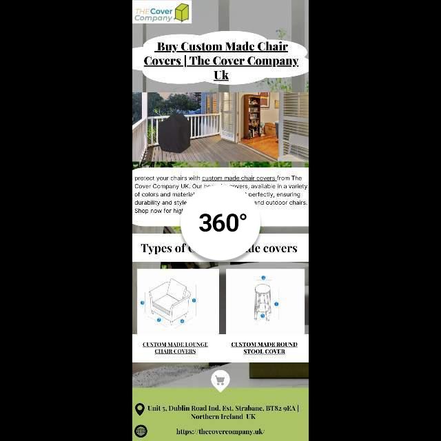 Explore premium custom-made chair covers at The Cover Company...