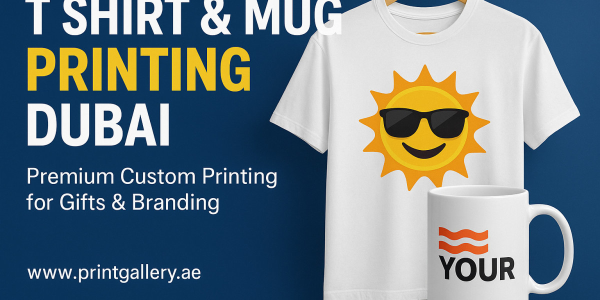 T Shirt & Mug Printing Dubai – Premium Custom Printing for Gifts & Branding