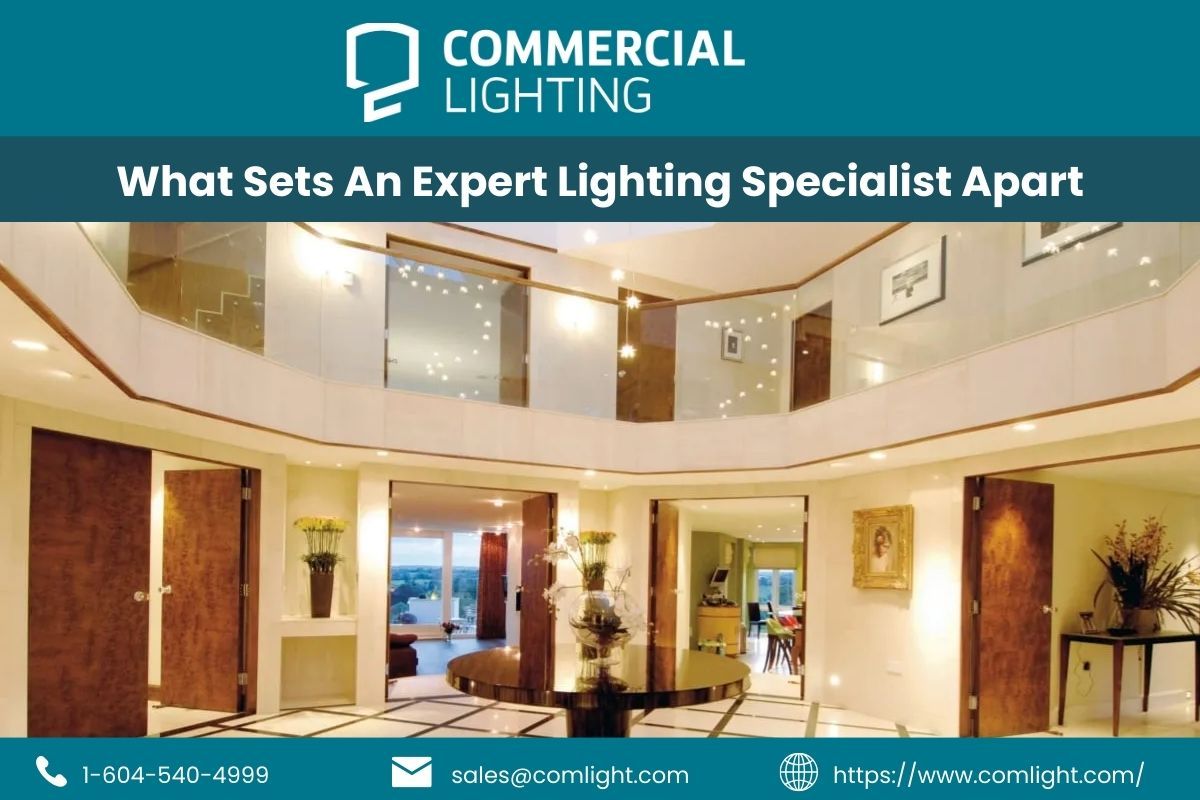 What Sets An Expert Lighting Specialist Apart – @commerciallightingsblog on Tumblr