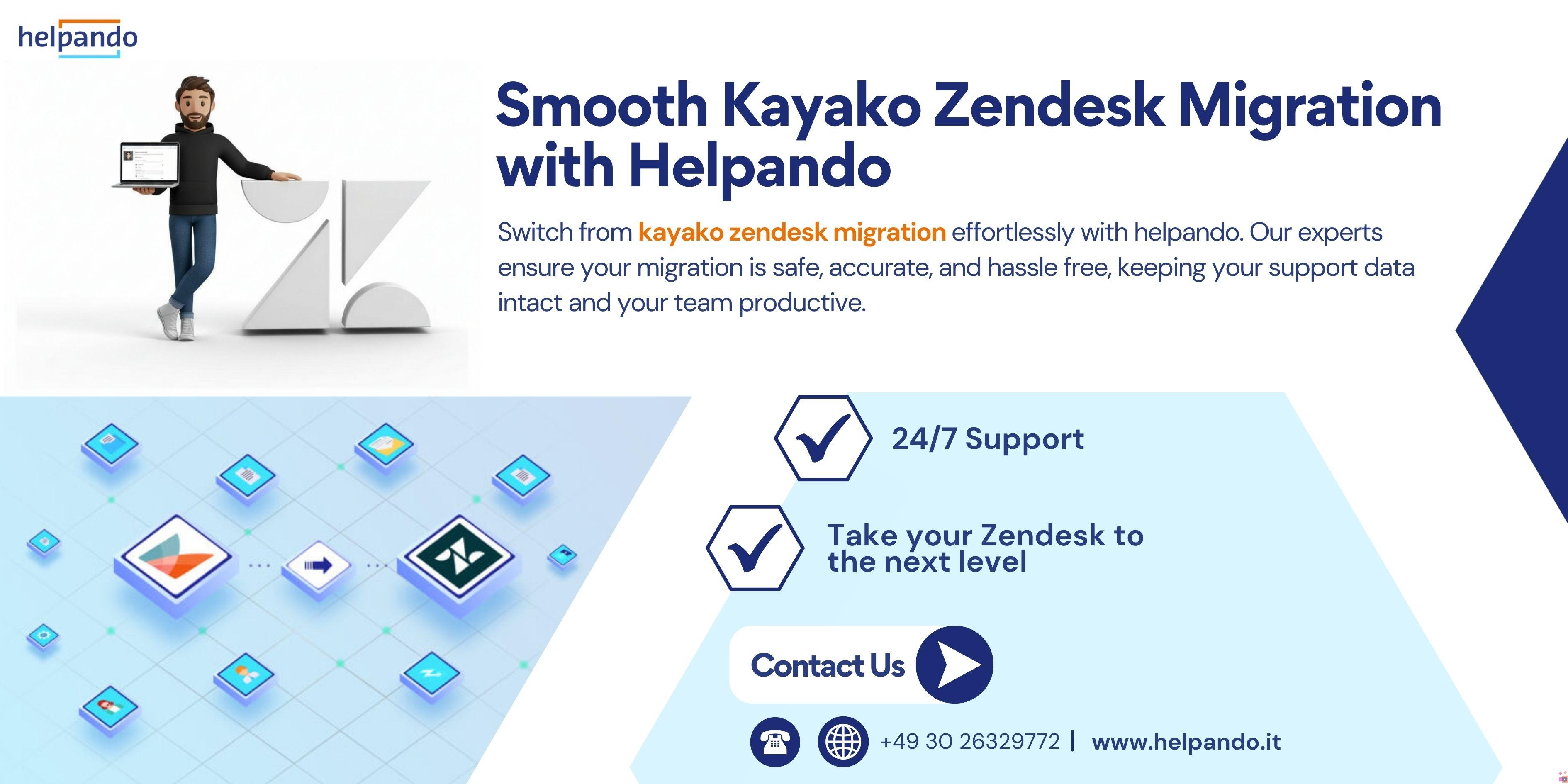 Helpando Helpando - Smooth Kayako Zendesk Migration with Helpando...