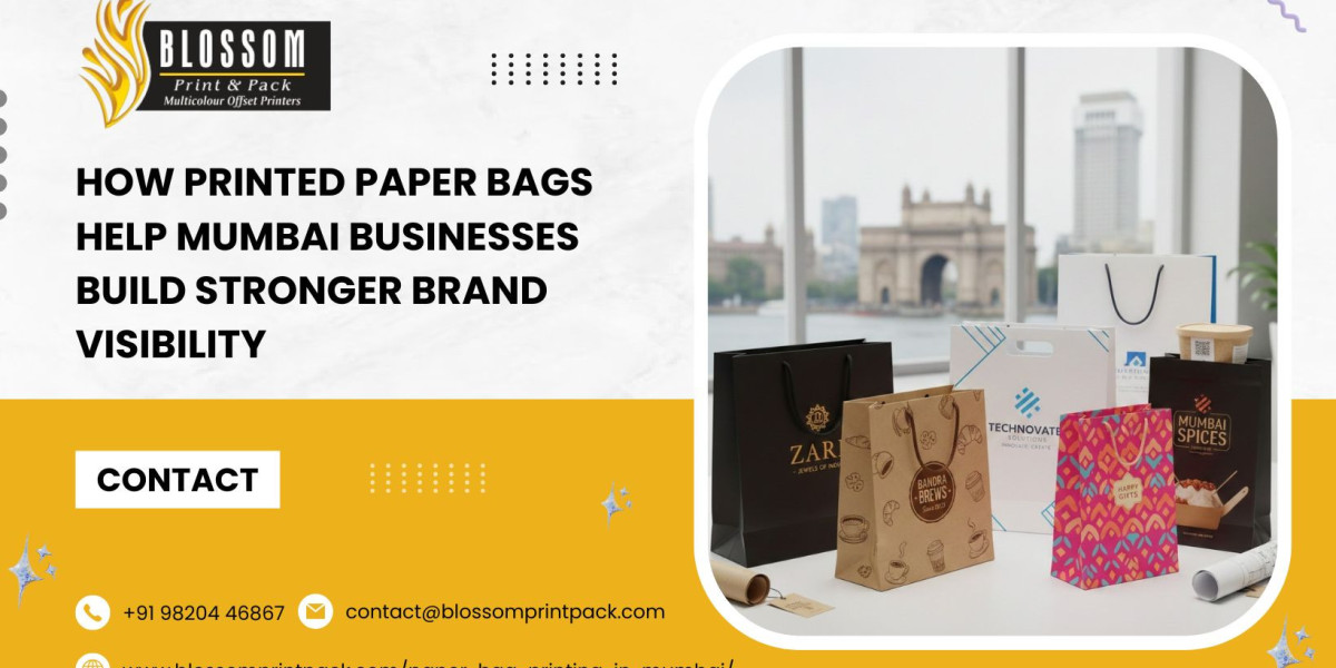 How Printed Paper Bags Help Mumbai Businesses Build Stronger Brand Visibility