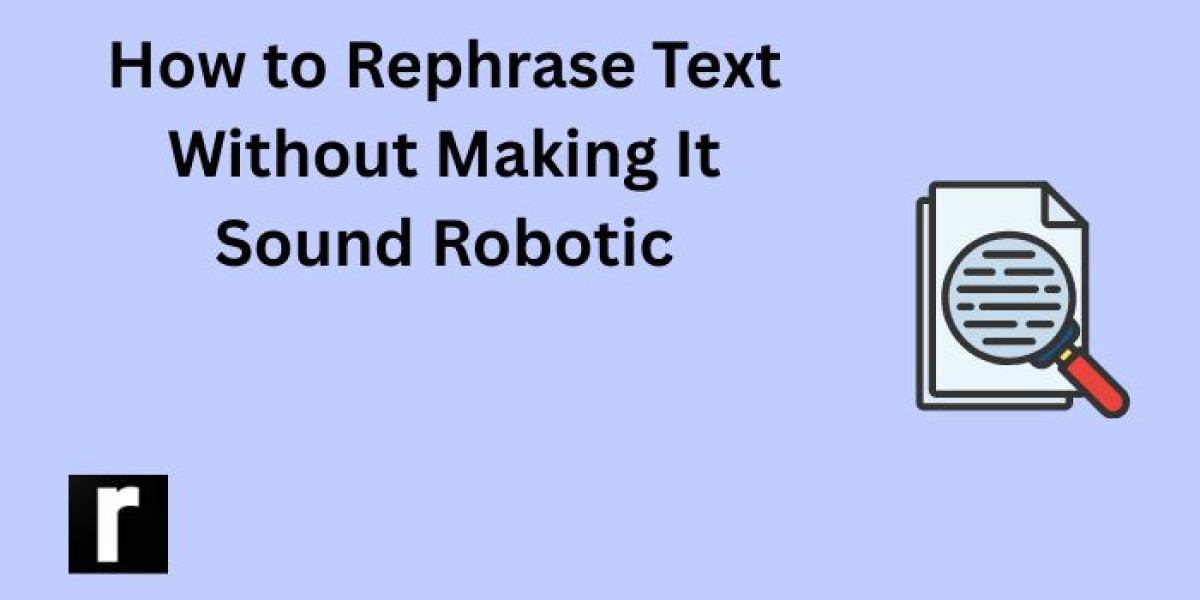 How to Rephrase Text Without Making It Sound Robotic