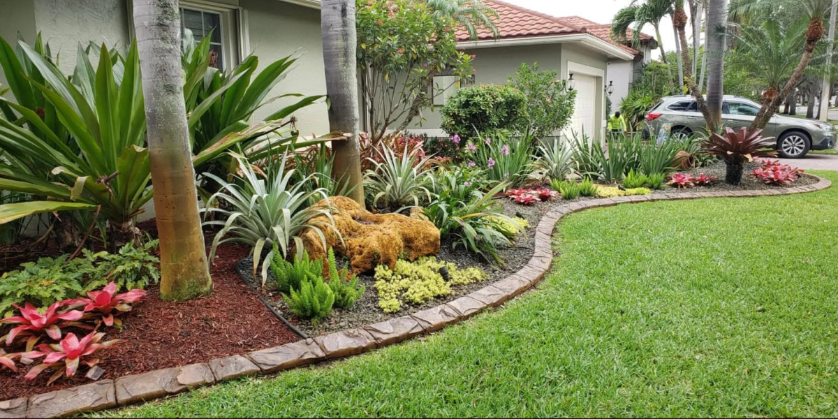 Garden Curbing Near Vero Beach, FL