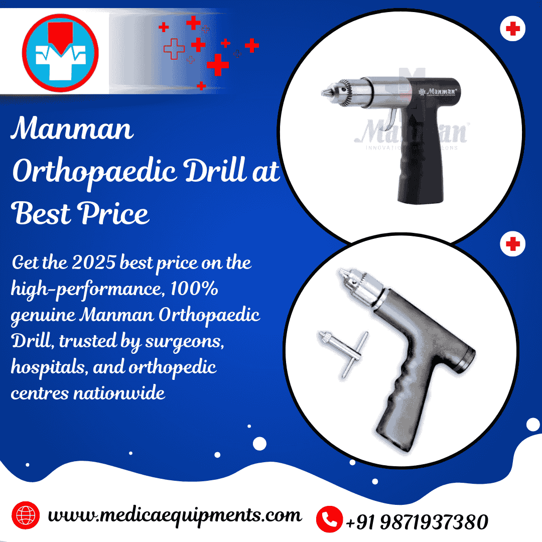 Buy Manman Orthopaedic Drill – 100% Genuine | 2025 Best Price