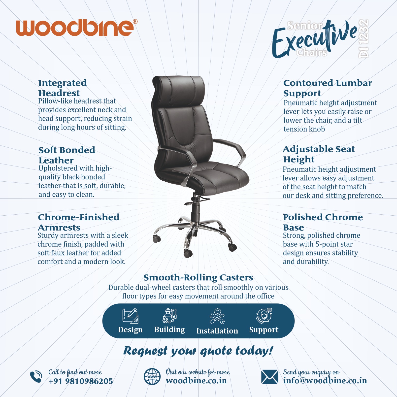 DI 1232 Woodbine Luxury CEO Chairs in Delhi Gurugram hosted at ImgBB — ImgBB