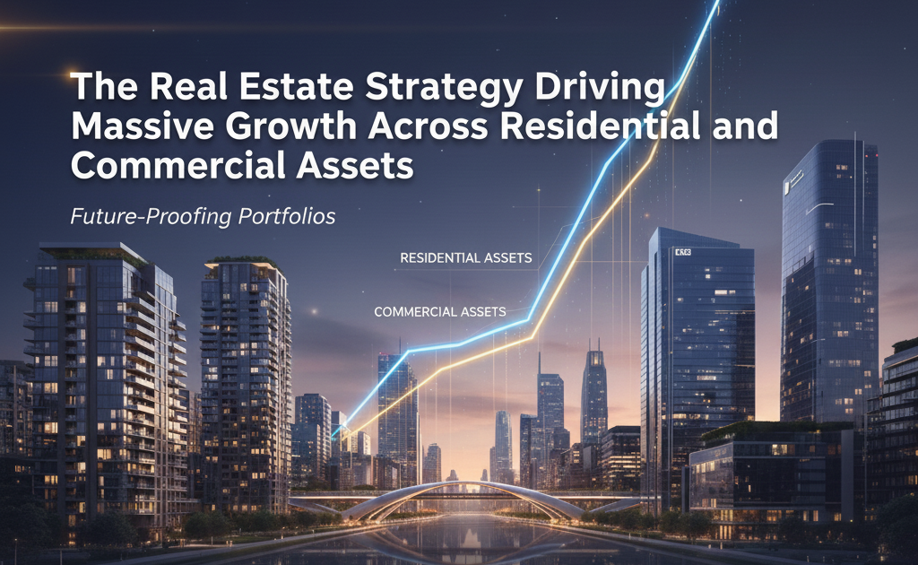 The Real Estate Strategy Driving Massive Growth Across Residential and Commercial Assets