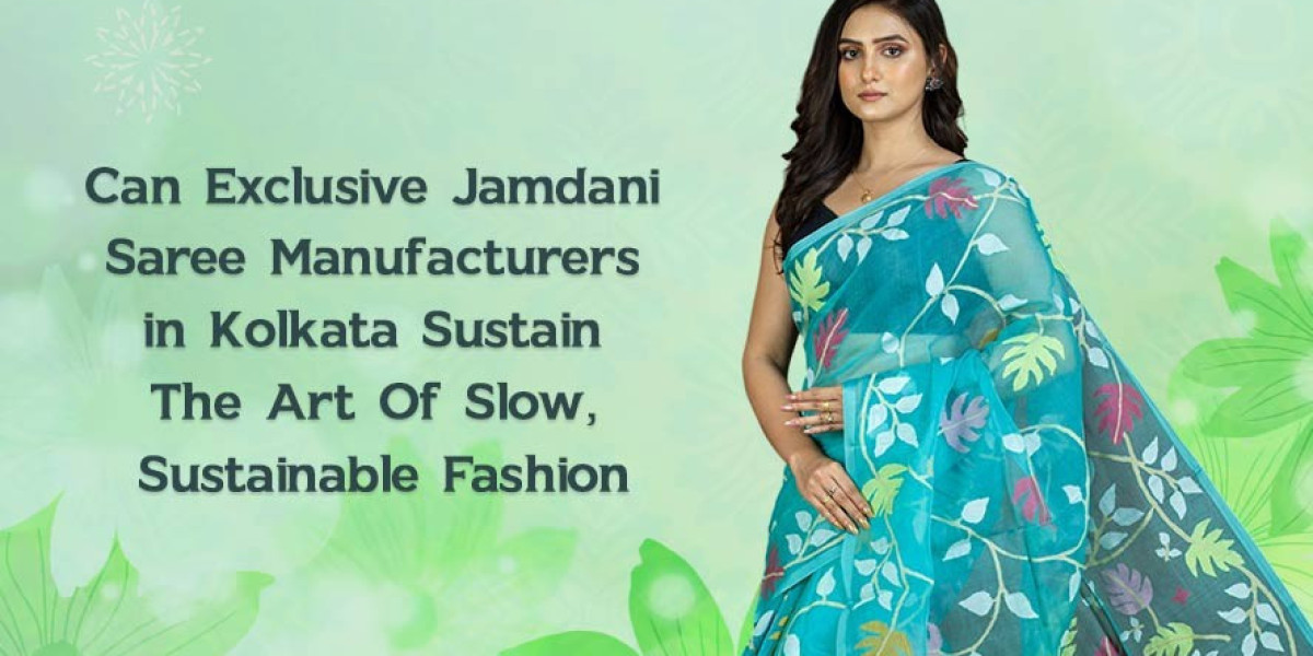 Jamdani Saree Manufacturers in Kolkata – Preserving a Timeless Weaving Art