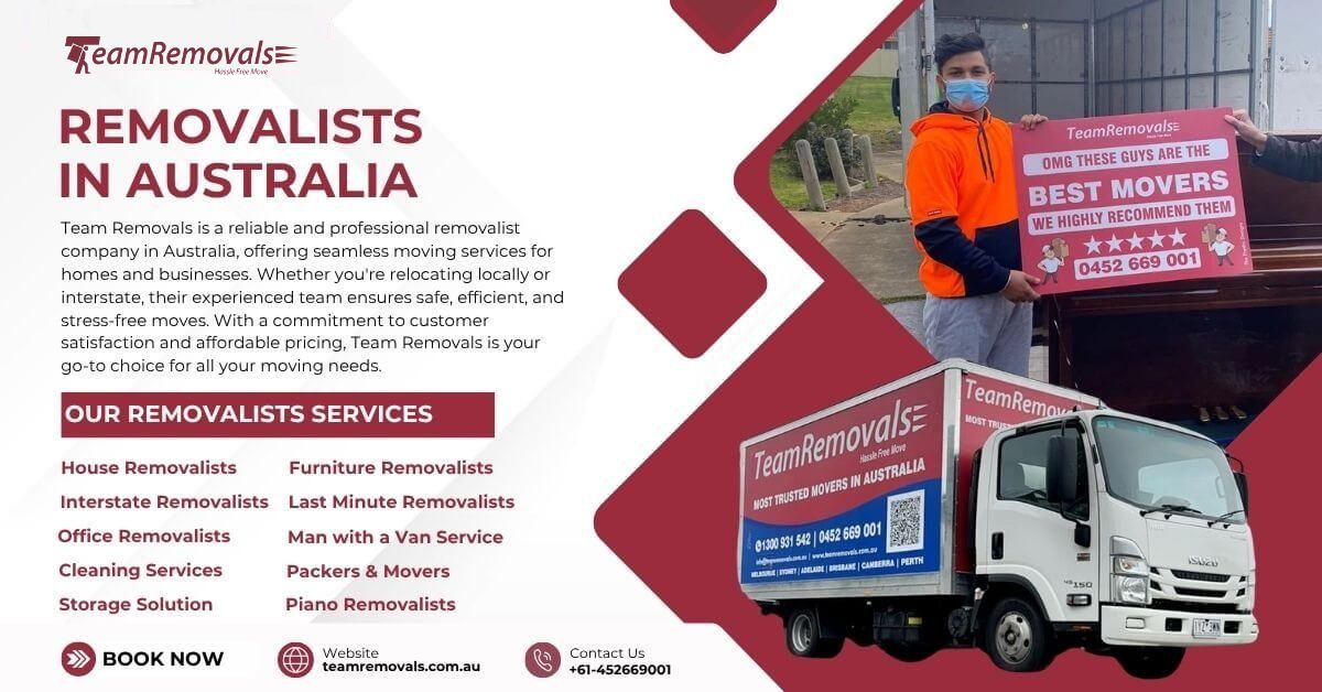 Removalists Brisbane | Expert Moving Services | Team Removals!