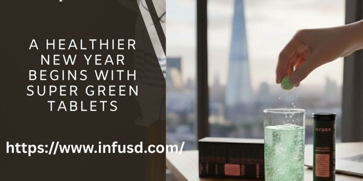A Healthier New Year Begins with Super Green Tablets