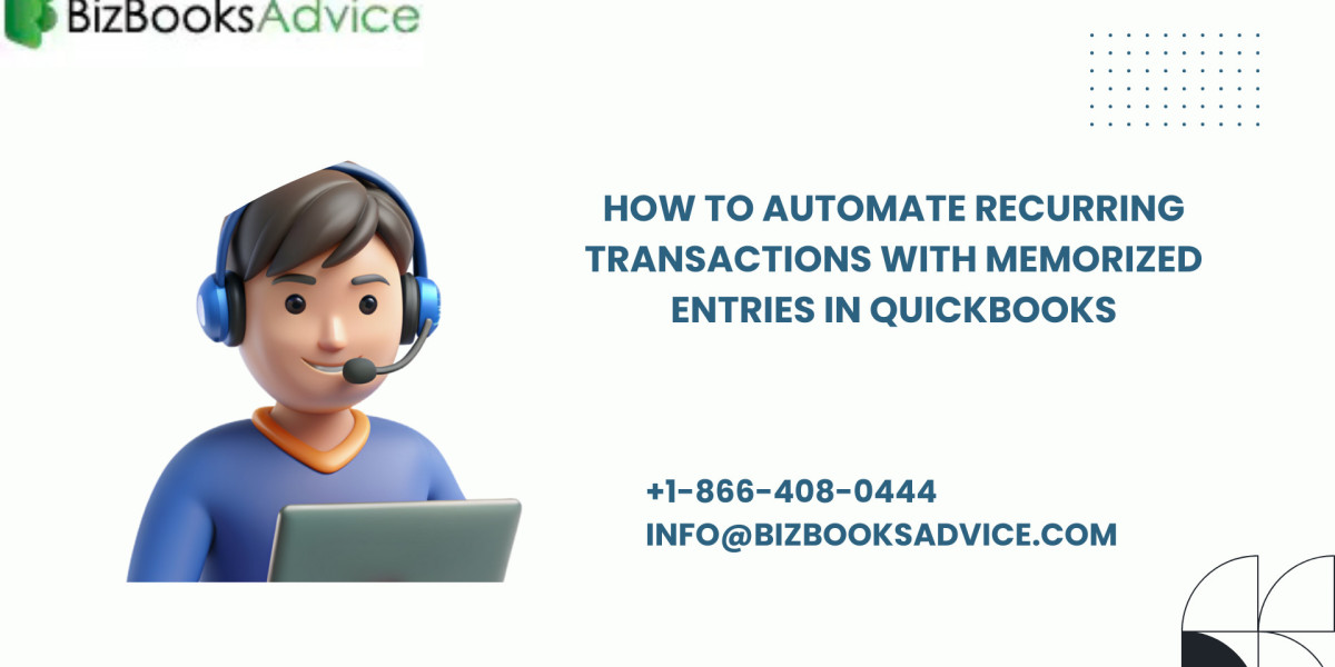 How to Automate Recurring Transactions with Memorized Entries in QuickBooks