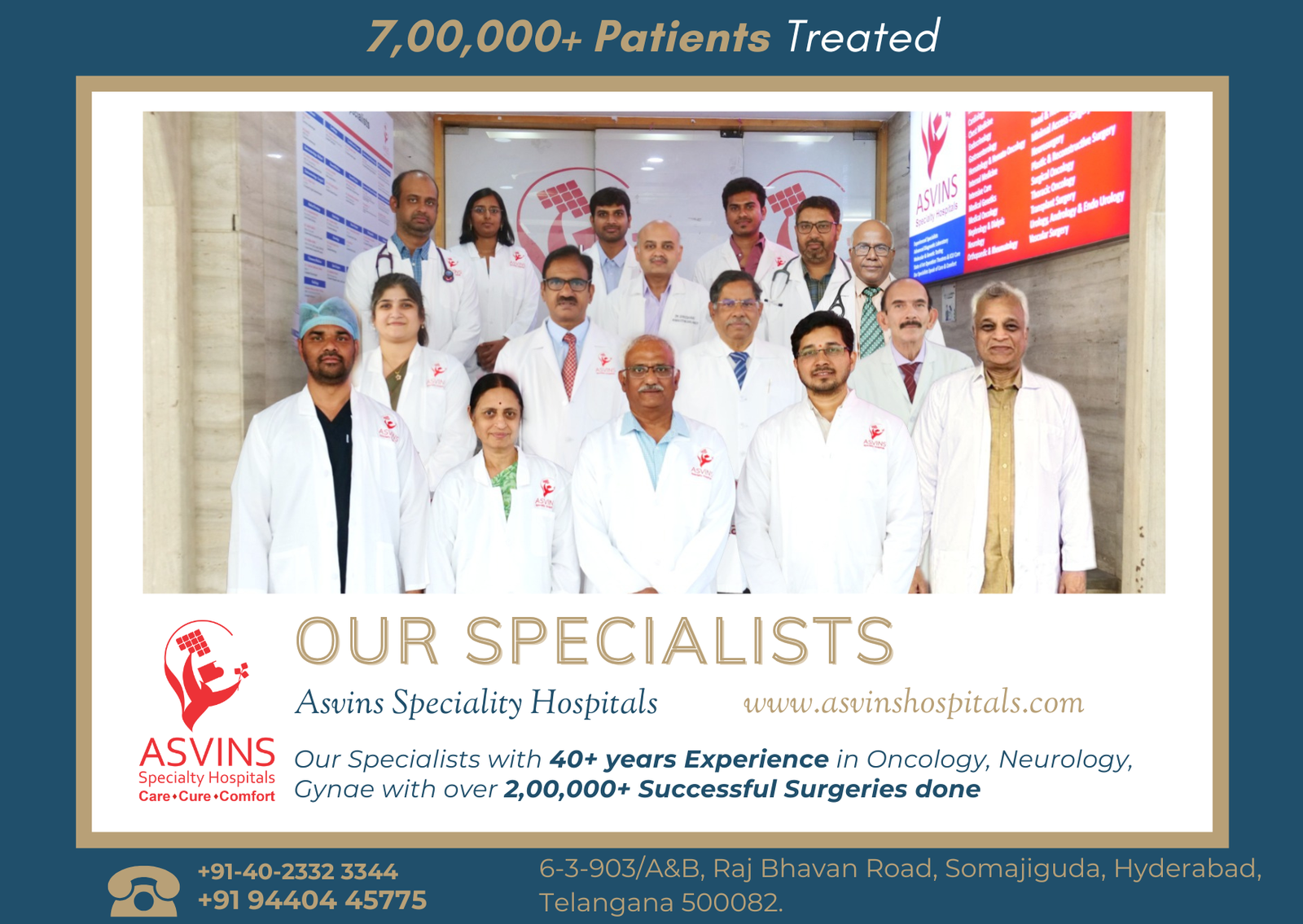 కడుపు క్యాన్సర్ (Carcinoma Stomach Cancer) చికిత్సలు – మీకు అందుబాటులో ఉన్న ప్రధాన పద్ధతులు - Asvins Specialty Hospitals