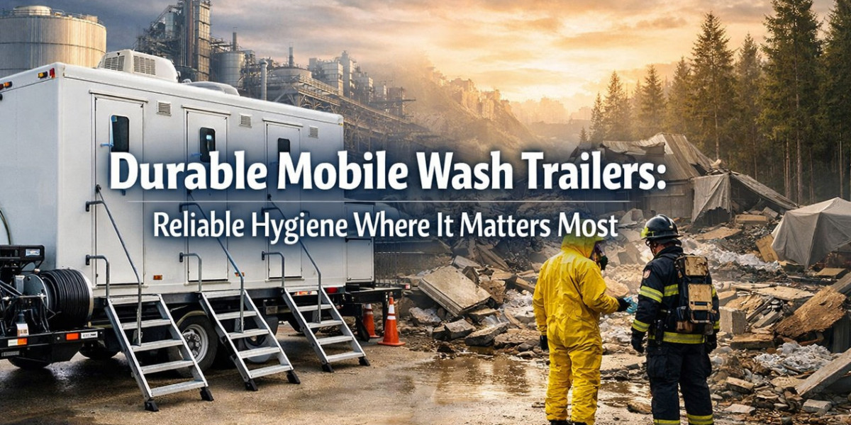 Durable Mobile Wash Trailers: Reliable Hygiene Where It Matters Most