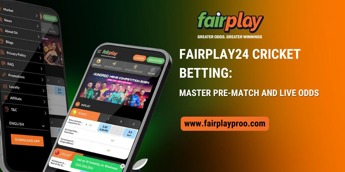 Fairplay24 Cricket Betting: Master Pre-Match and Live Odds Easily
