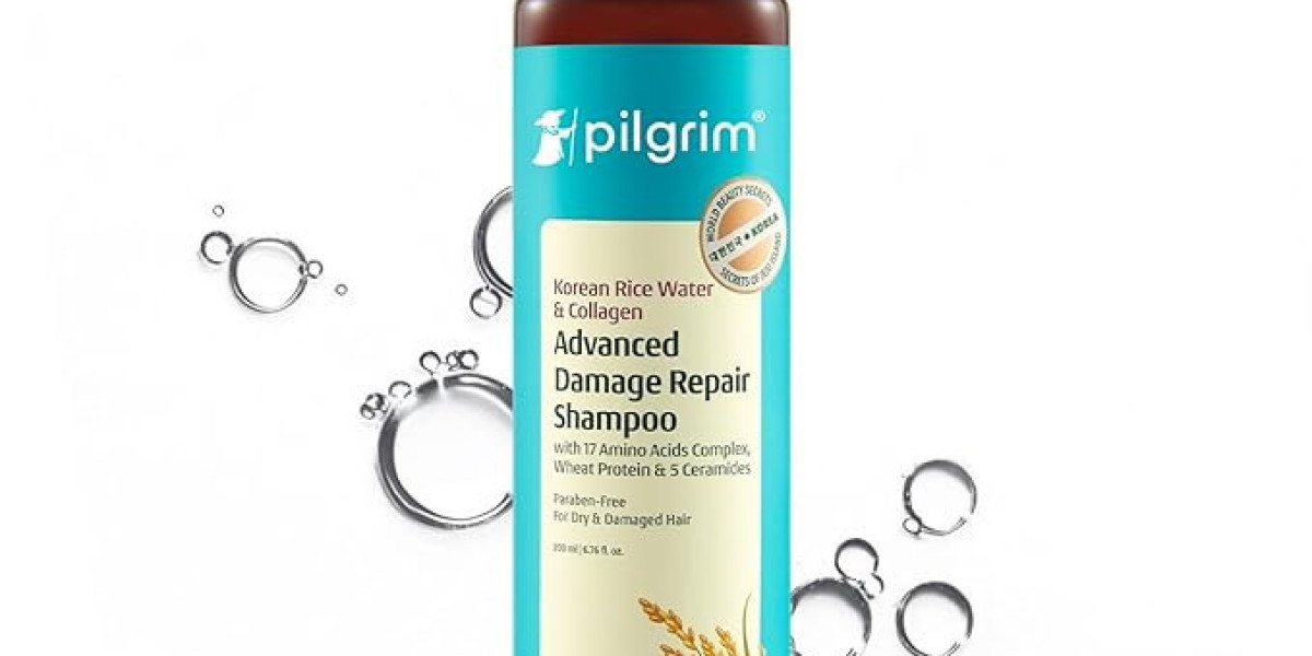 Pilgrim Korean Rice Water & Collagen Advanced Damage Repair Shampoo