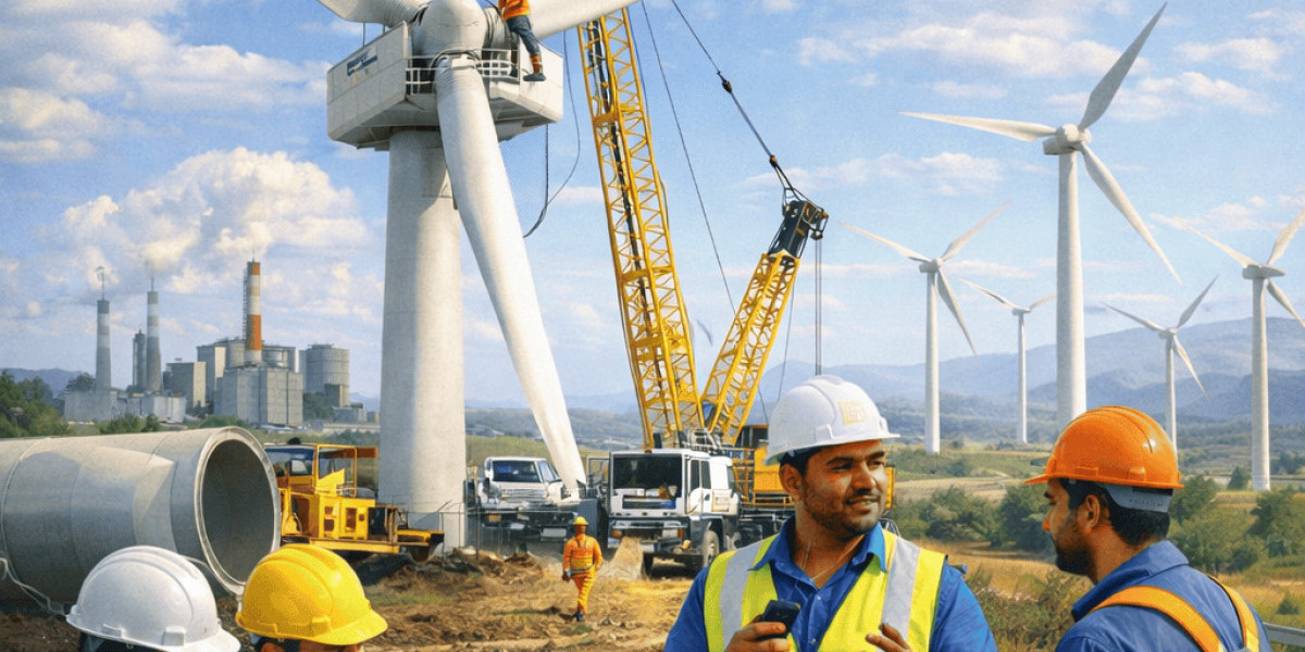 What Happens Before the First Blade Turns: Inside the Wind Turbine Installation Process