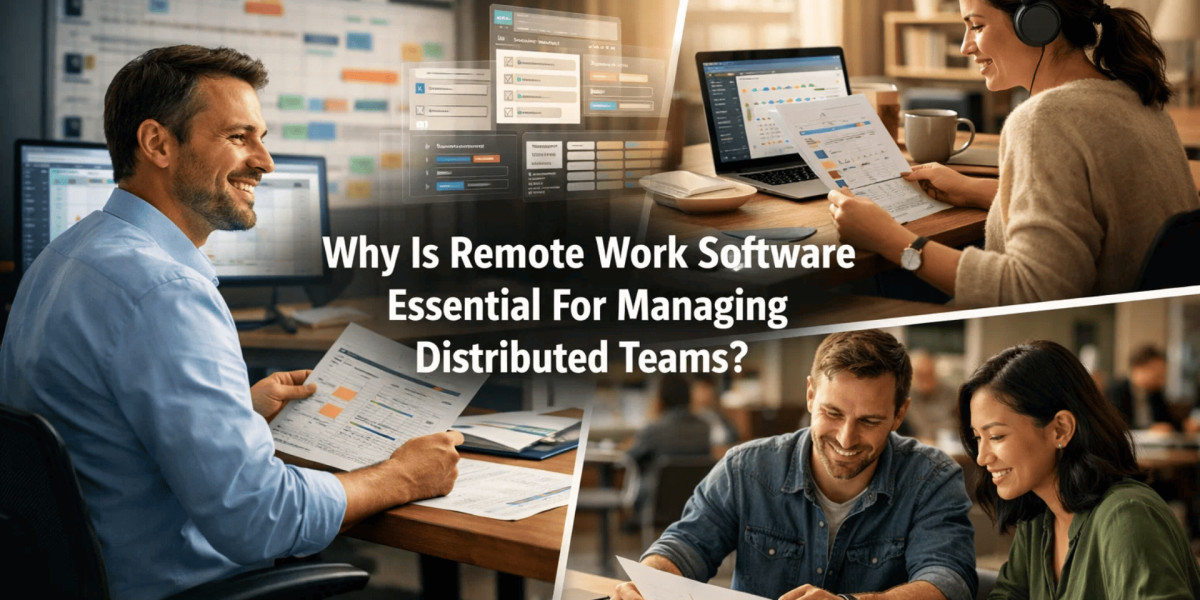 Why Is Remote Work Software Essential For Managing Distributed Teams?