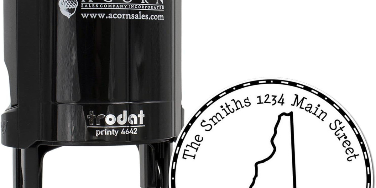 Personalized New Hampshire Pride in Every Stamp – Self Inking Address Solution by Acorn Sales