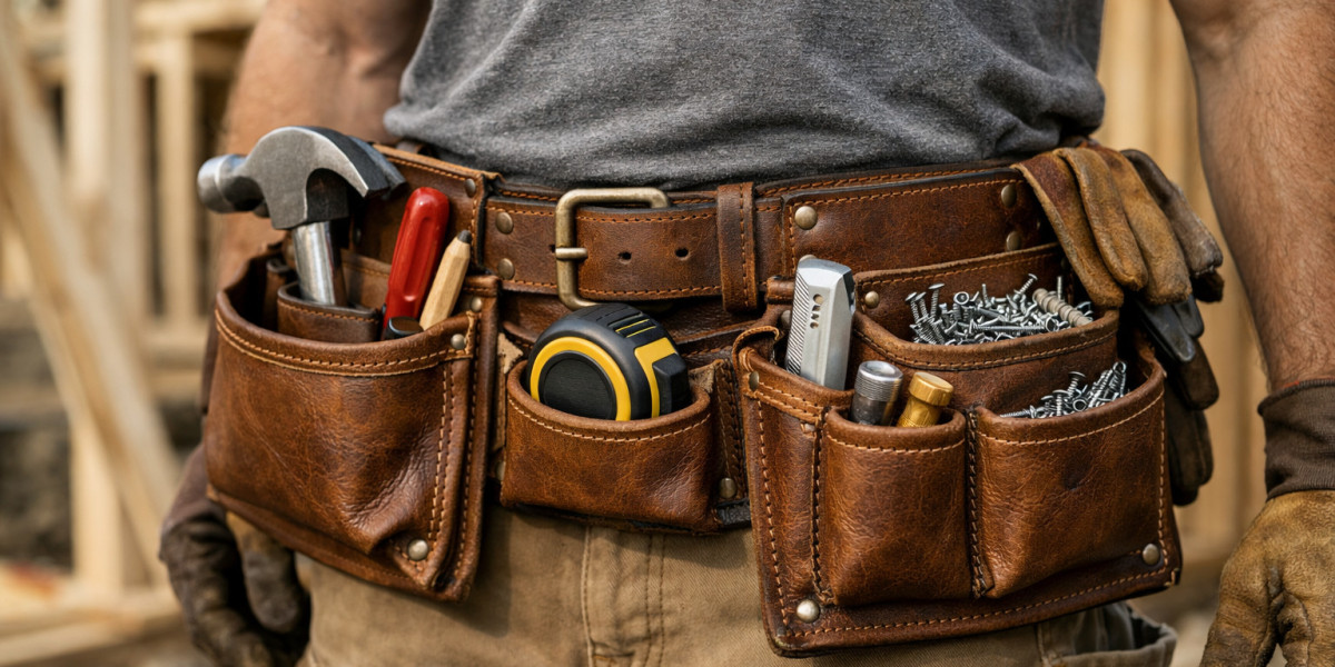 Why a Leather Construction Tool Belt Is Still the Preferred Choice on Jobsites