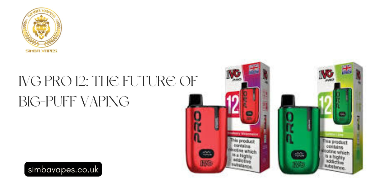 IVG Pro 12: The Future of Big-Puff Vaping