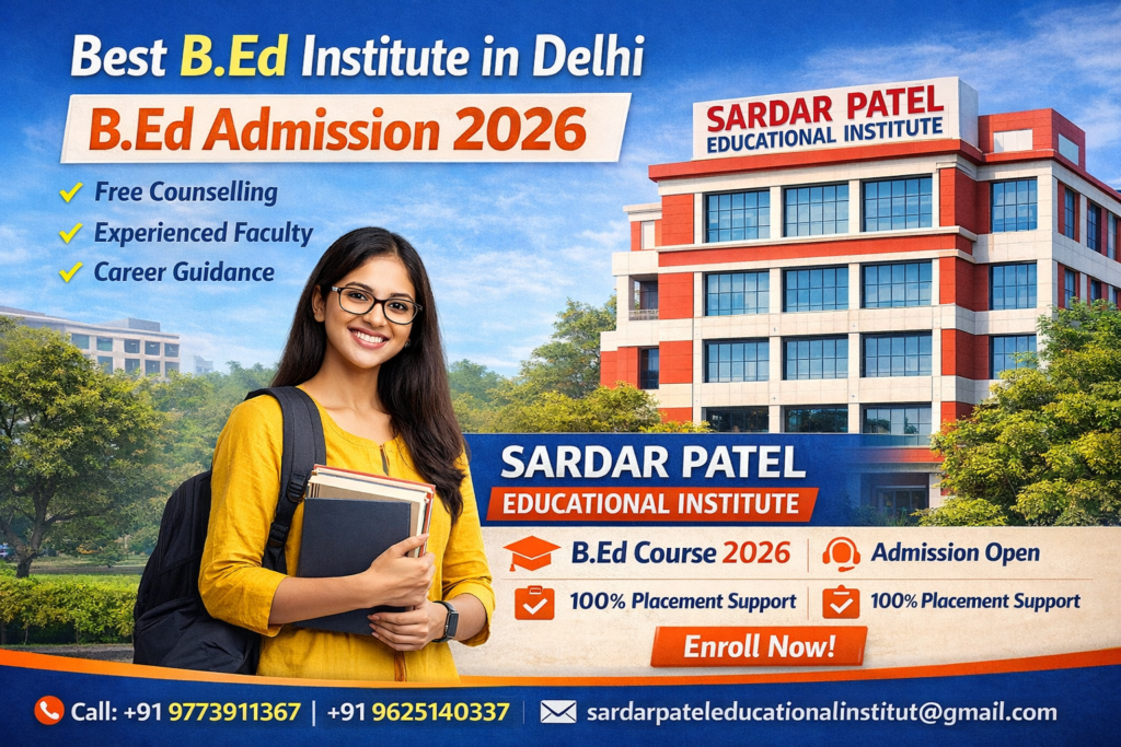 Best B.Ed Institute in Delhi | Top B.Ed Institute in Delhi NCR
