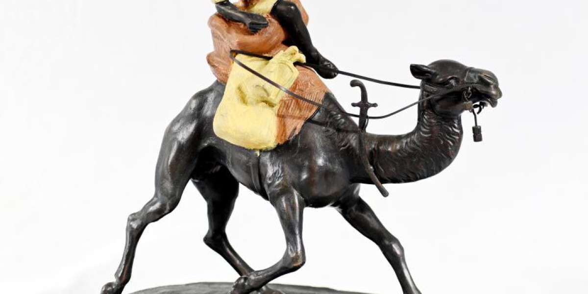 Vienna Bronze Arab Camel Statue – Fine Viennese Cold Cast Sculpture | Canonbury Antiques