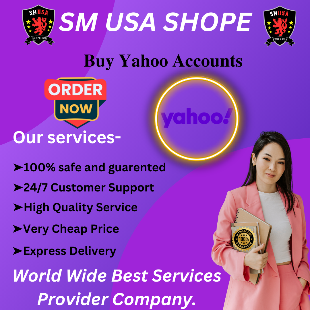 Buy Yahoo Accounts - 100% Best Quality Accounts.
