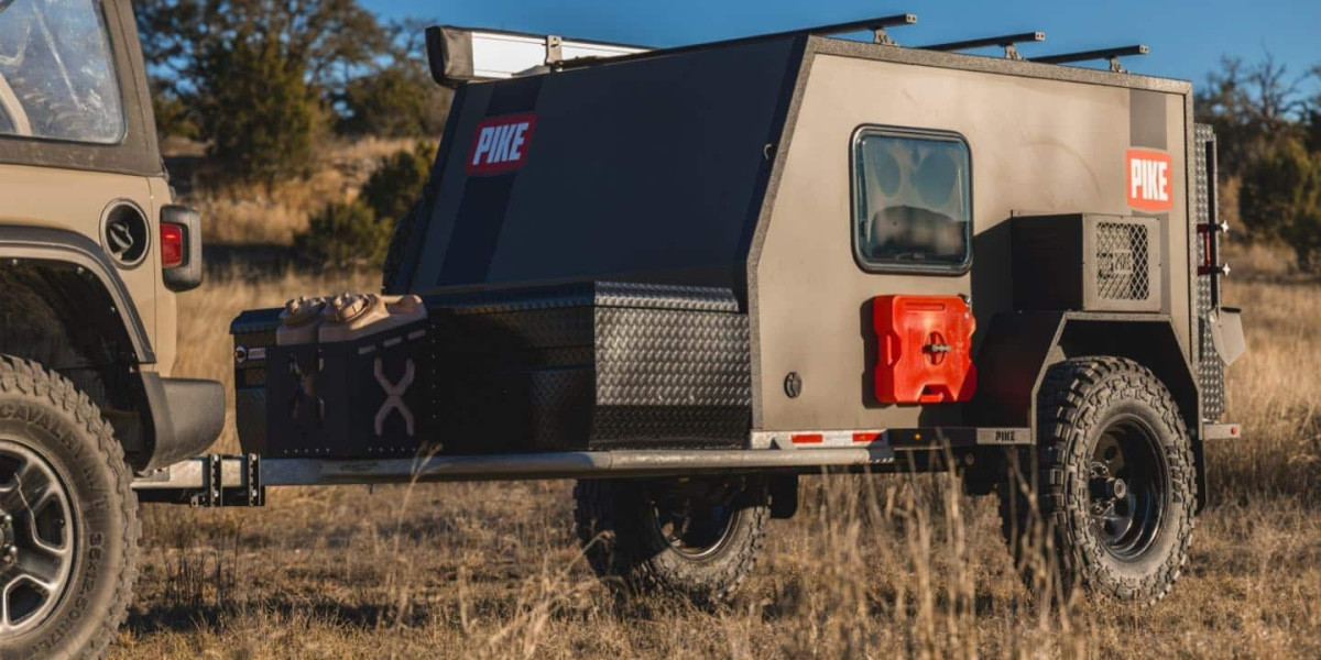 Exploring Remote Trails Comfortably with PIKE Off Road Teardrop Trailers