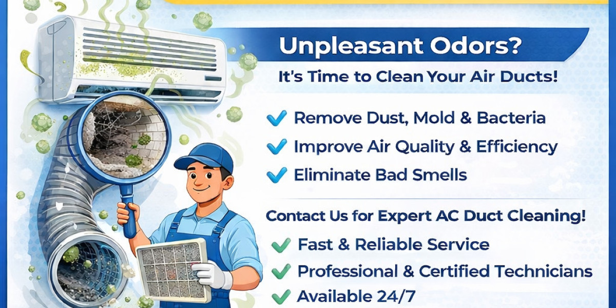 AC Repair Dubai: Bad Smell from AC? Dirty Ducts Are Usually the Cause
