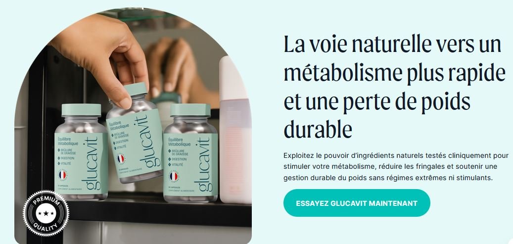 Glucavit Avis Client - Gélules Brûleur de Graisse! Danger - Prix en Pharmacie