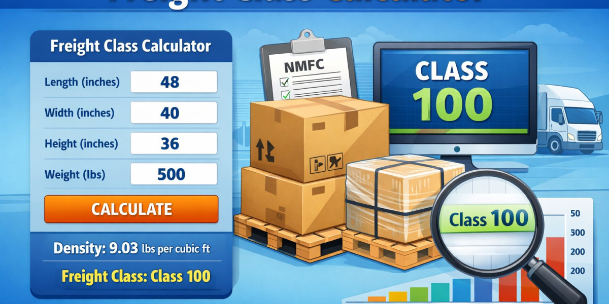 Freight Class Calculator: Simple Guide for Accurate Shipping
