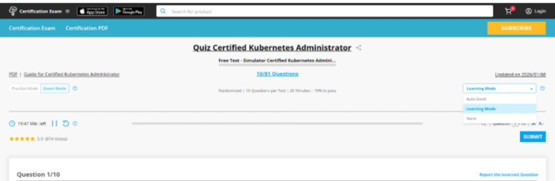 Certification Exam Cover Image