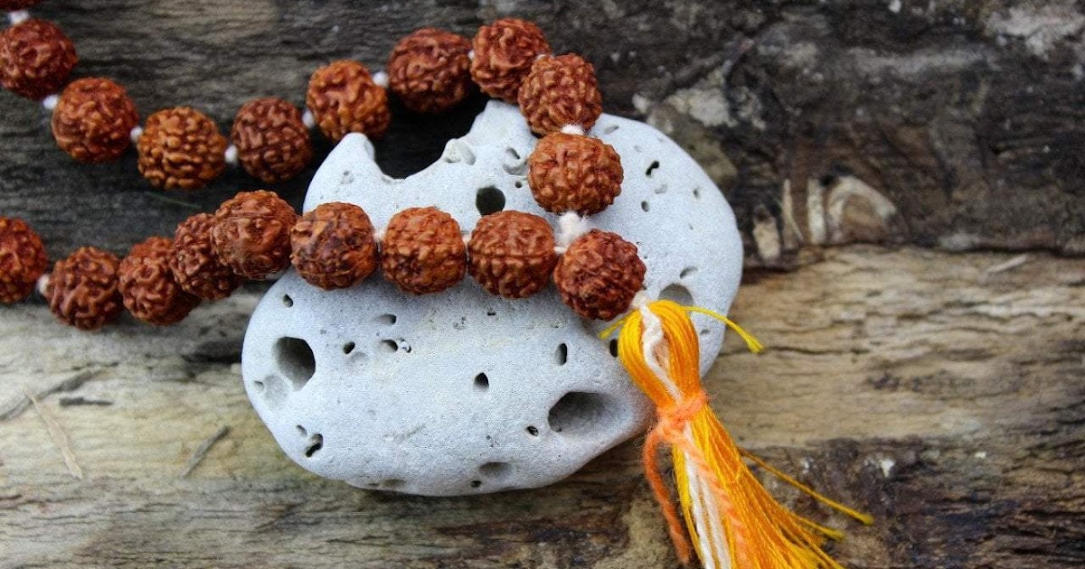 Traditional Rudraksha Mala for Meditation & Positive Vibrations