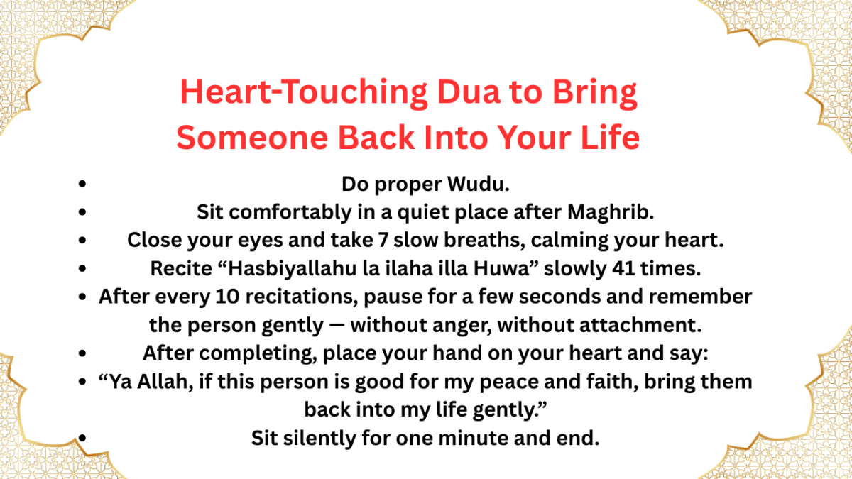 Heart-Touching Dua to Bring Someone Back Into Your Life – Karma Align Muslim